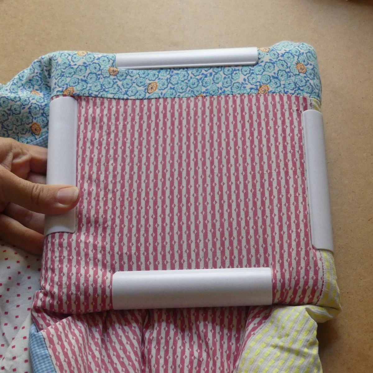 Quilt Frame → Large or Small; Perfect for Hand Quilting or Needlework - Image 6