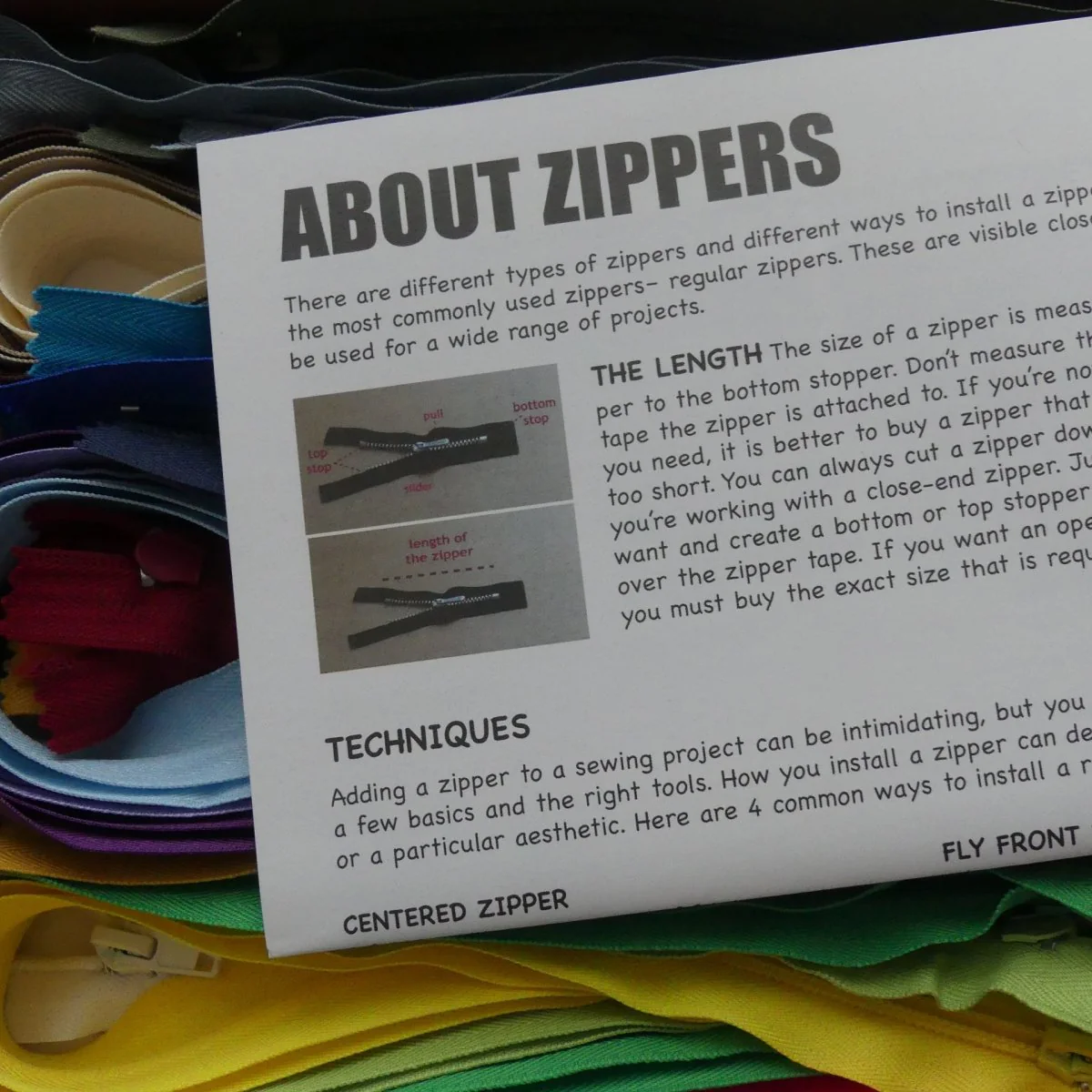 Zipper Set Bundle - 88 Zippers ! - Image 7