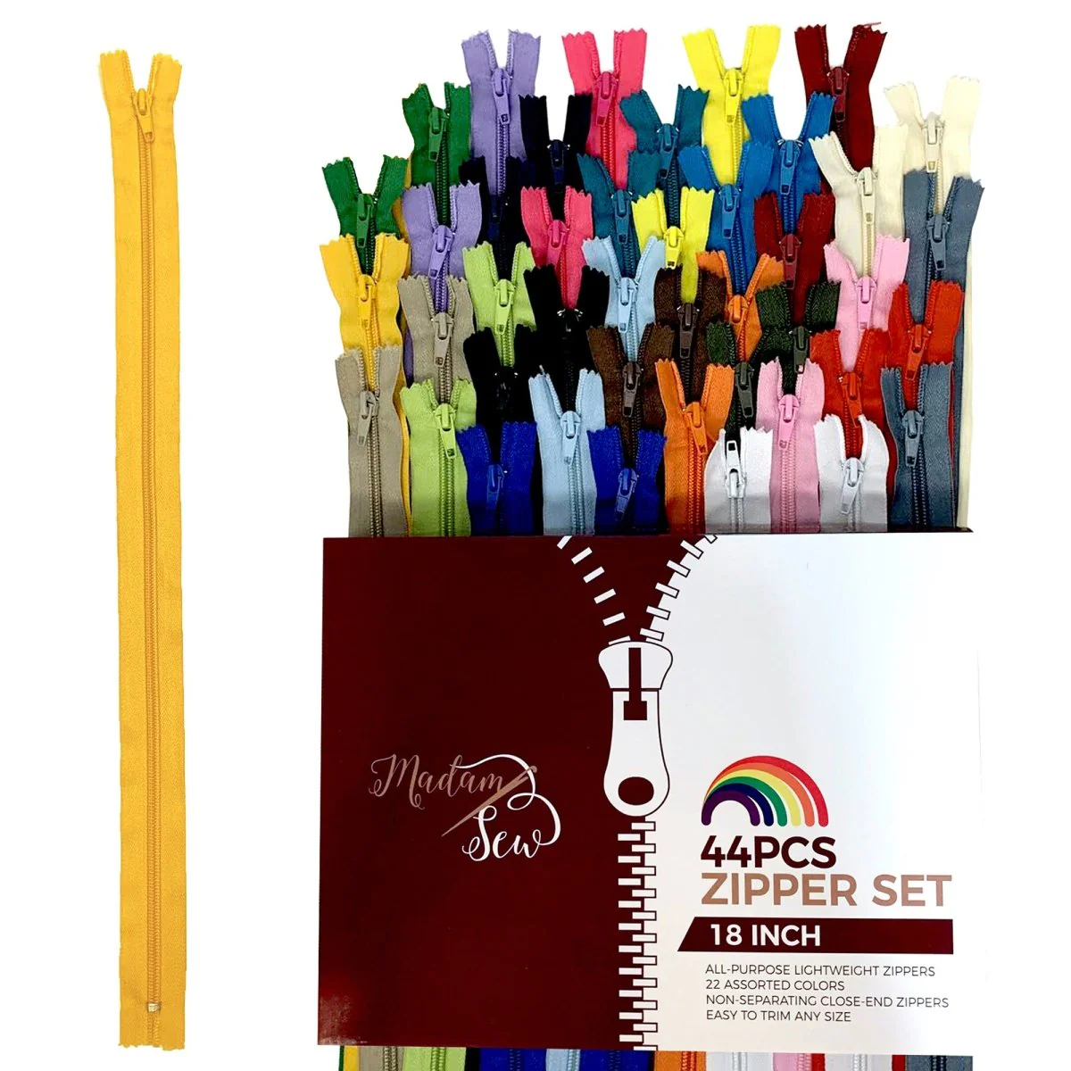 Zipper Set Bundle - 88 Zippers ! - Image 8