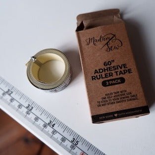 Adhesive Ruler Tape - 60” 2-Pack, Perfect for Your Sewing Table! - Image 6