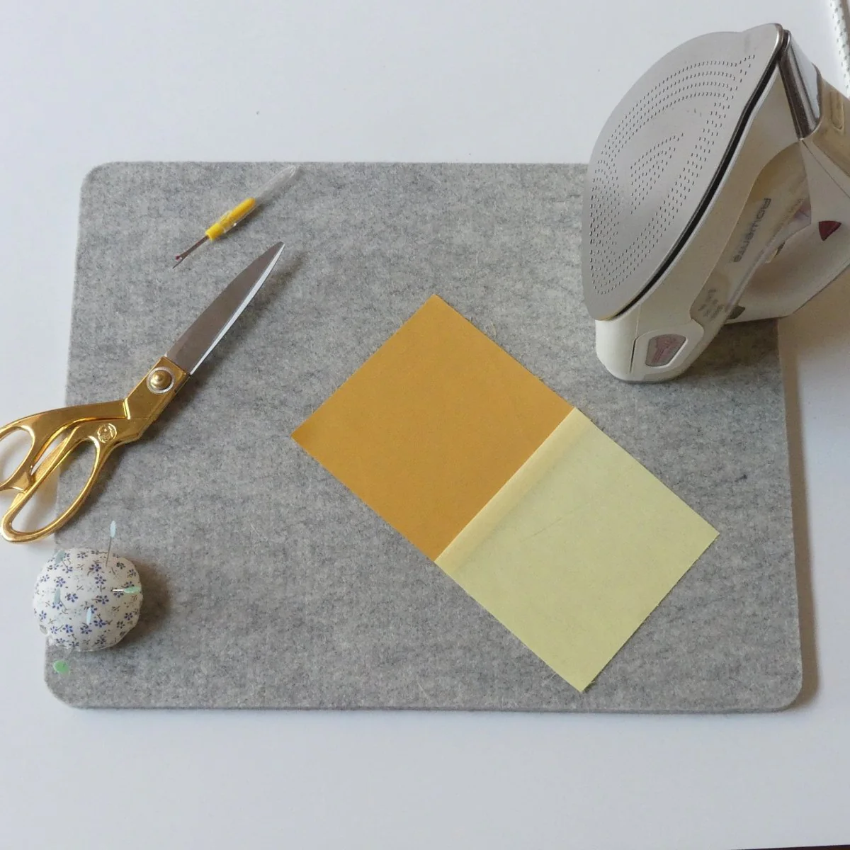 Wool Pressing Mat for Sewing and Quilting - 17” x 13 ½” - Image 4