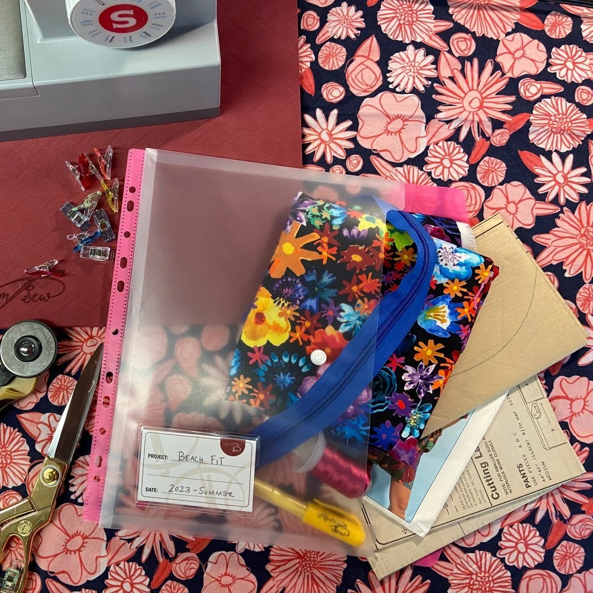 Binder Pocket 6-Pack - Organize your sewing projects easily! - Image 3