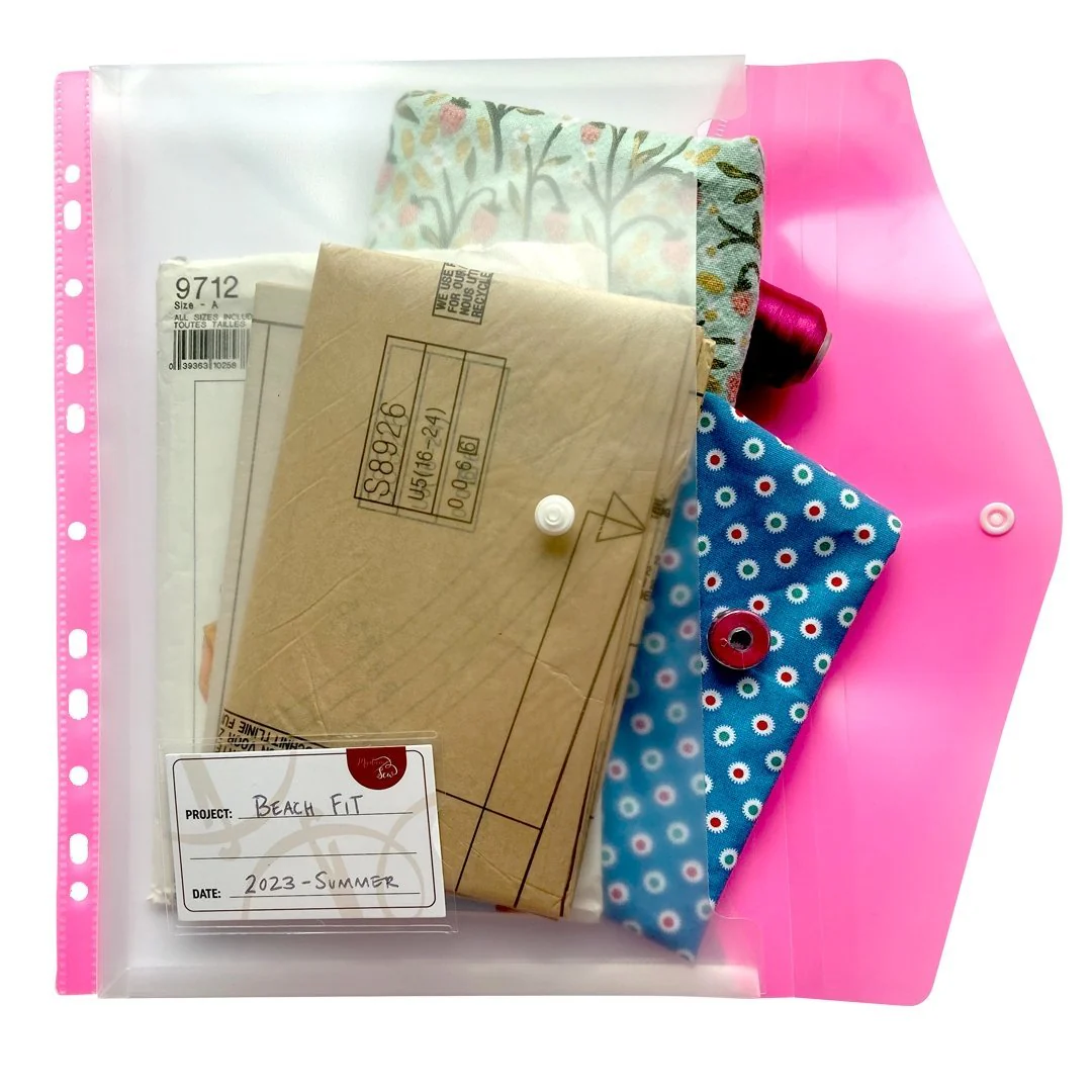 Binder Pocket 6-Pack - Organize your sewing projects easily! - Image 4