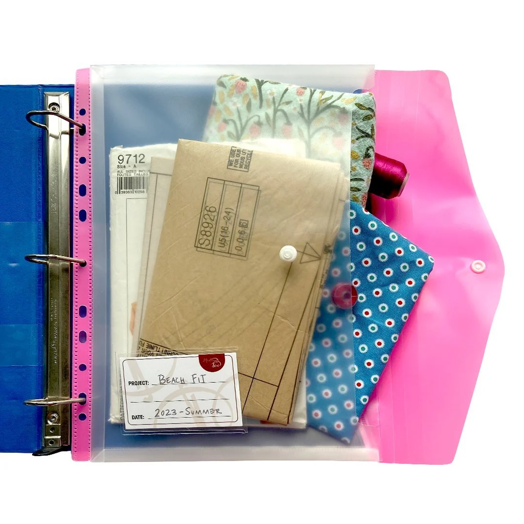 Binder Pocket 6-Pack - Organize your sewing projects easily! - Image 5