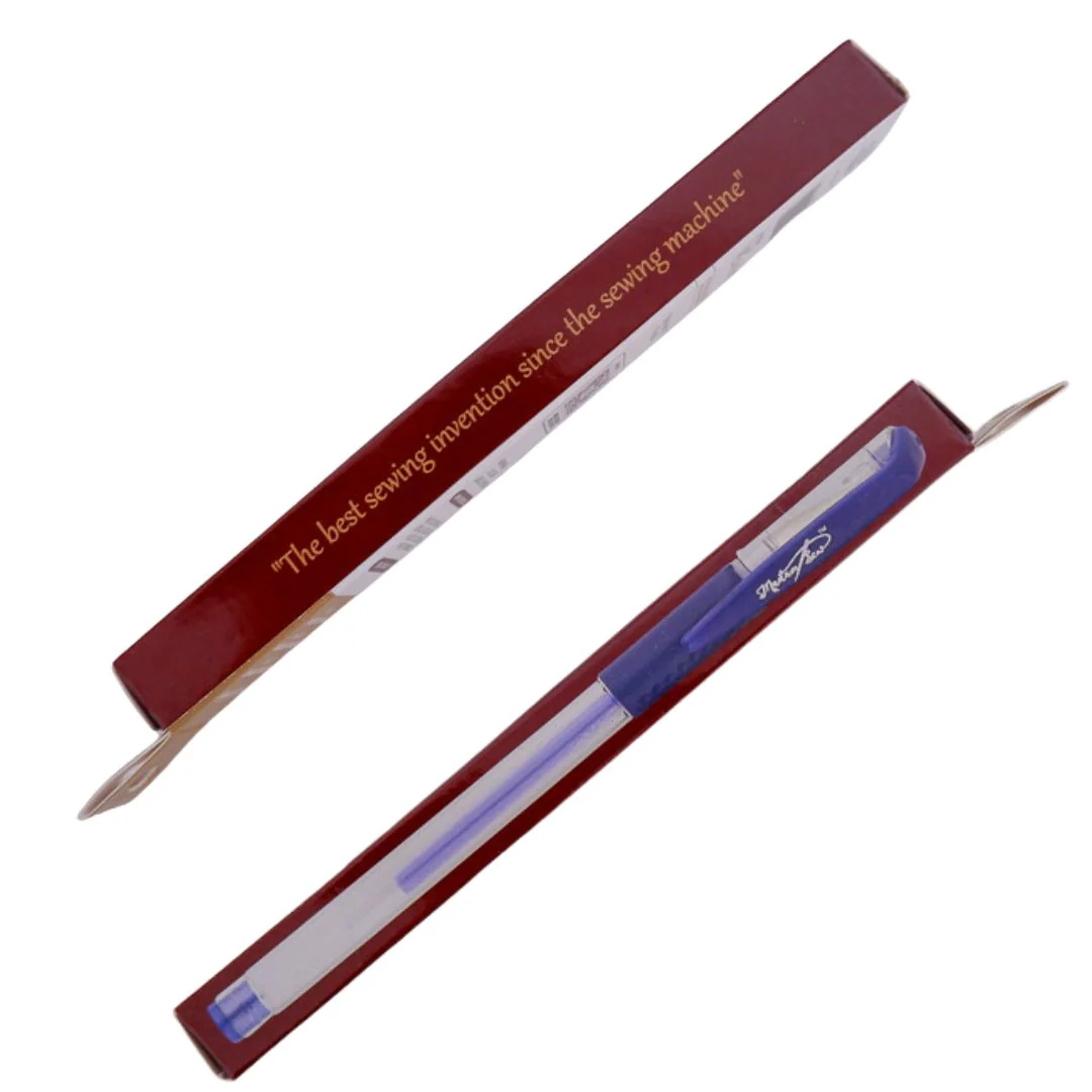 Blue Heat Erasable Fabric Marking Pen - Image 7