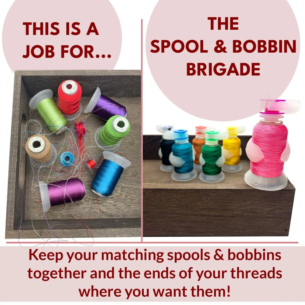 Bobbin Holders - Snowflake - 16 pcs - Image 4