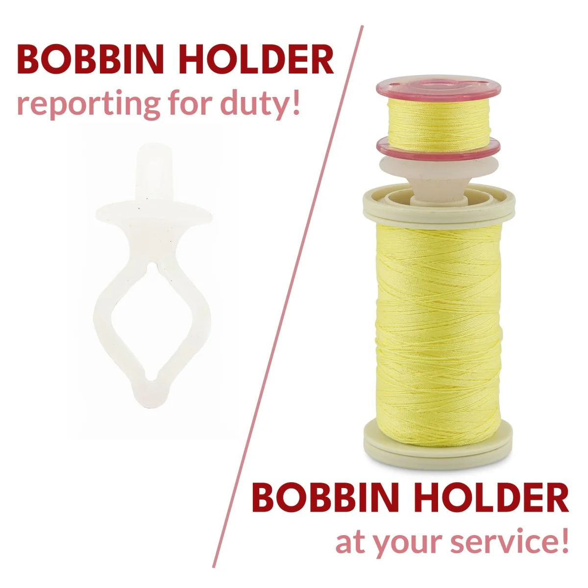 Bobbin Holders - Snowflake - 16 pcs - Image 6