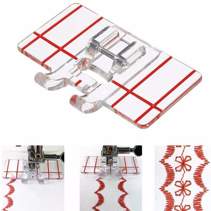 Border Guide Presser Foot - Make Perfect Parallel Stitches Without Marking - Image 4
