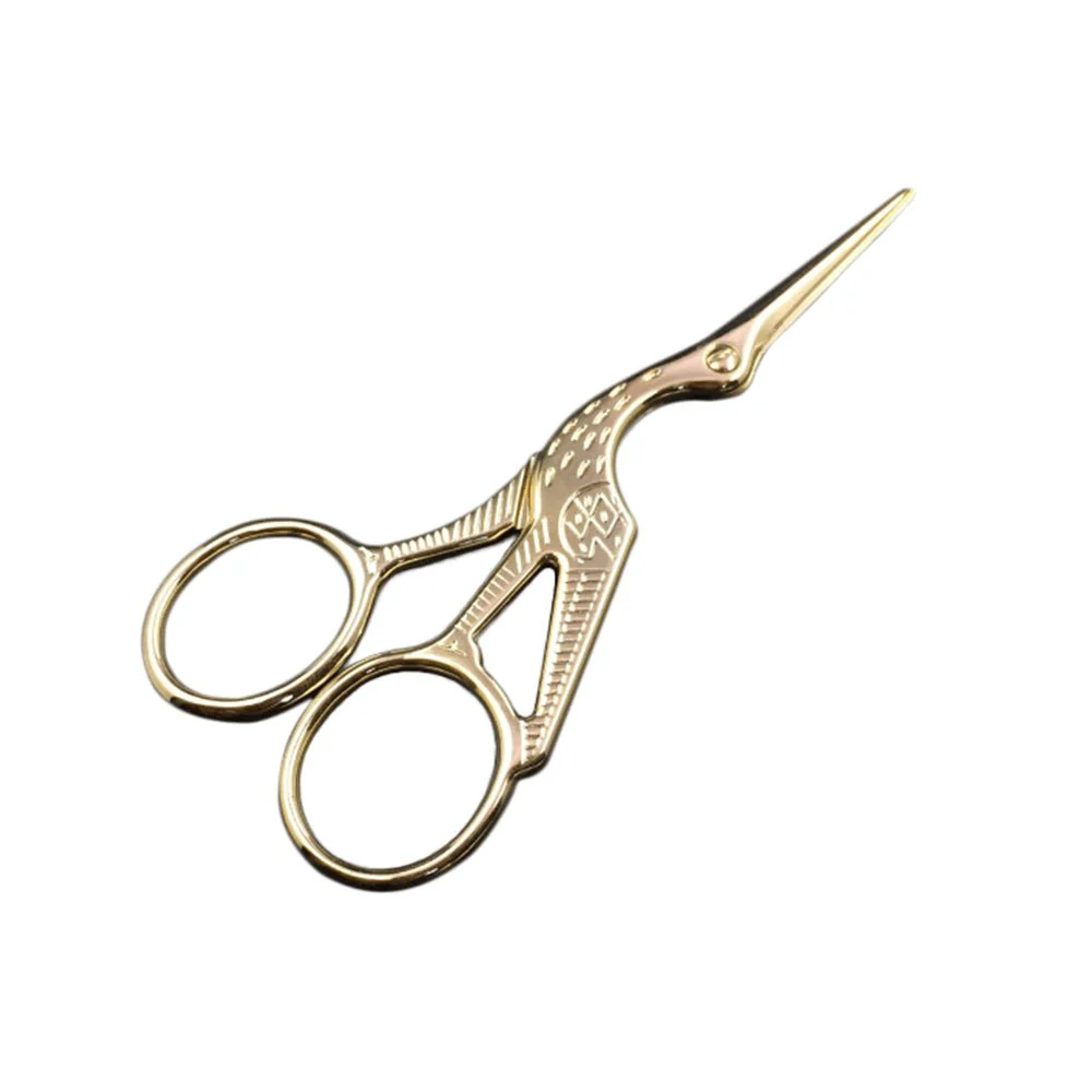 Classic Stork Design Scissors 4.5"