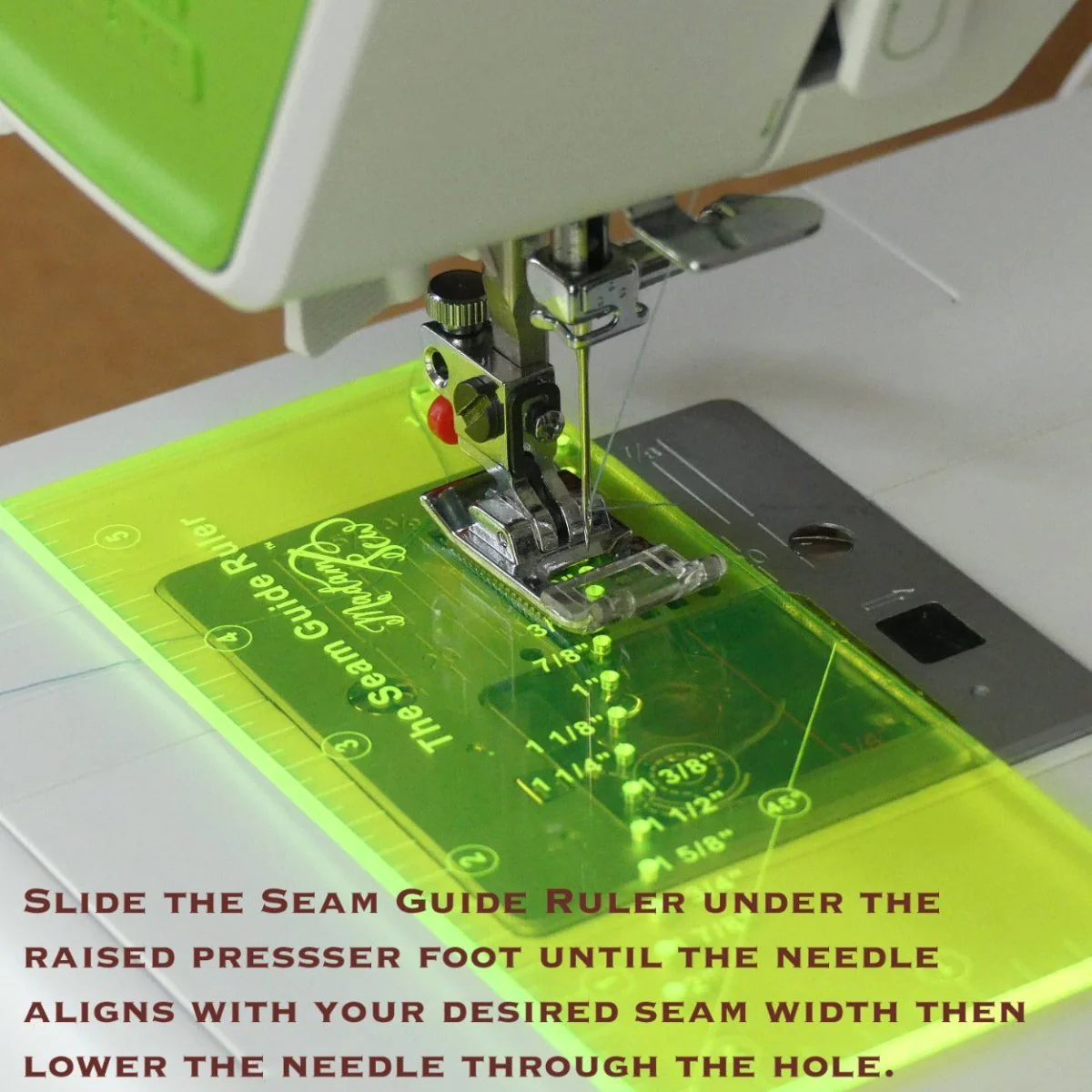Seam Guide Ruler + FREE Magnetic Seam Guide - Bundle 2 Items - Image 3