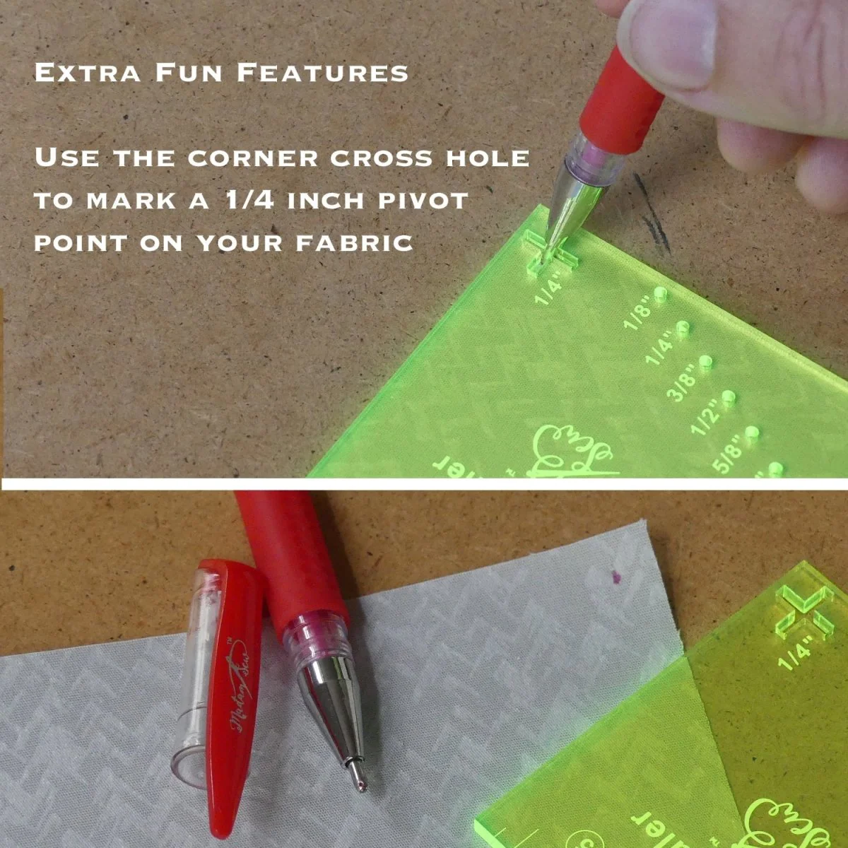 Seam Guide Ruler + FREE Magnetic Seam Guide - Bundle 2 Items - Image 9