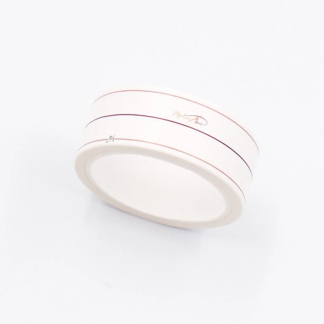 Quarter Inch Seam Tape - 2pcs Washi Craft Tape