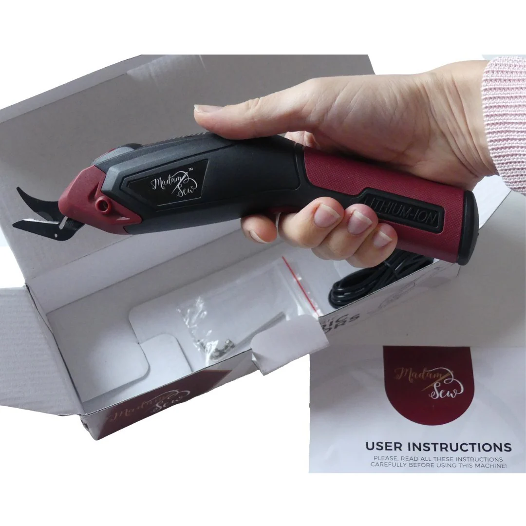 Electric Fabric Scissors - Cordless - Image 10