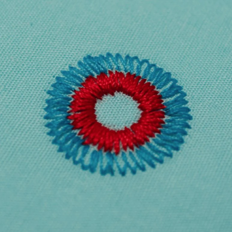 Flower Stitch Presser Foot - Make Pretty Little Flowers & Circular Designs - Image 3