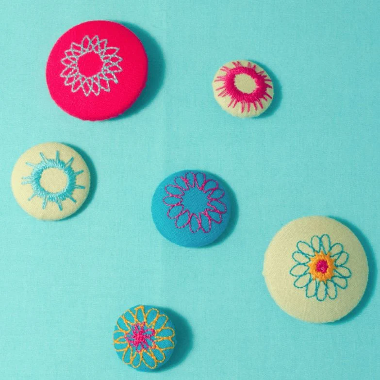 Flower Stitch Presser Foot - Make Pretty Little Flowers & Circular Designs - Image 4