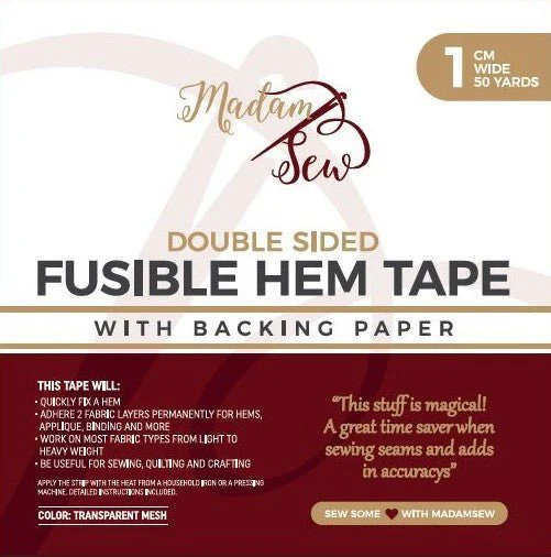 Fusible Hem Tape (50 yards); available in two widths - Image 8