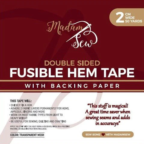 Fusible Hem Tape (50 yards); available in two widths - Image 9