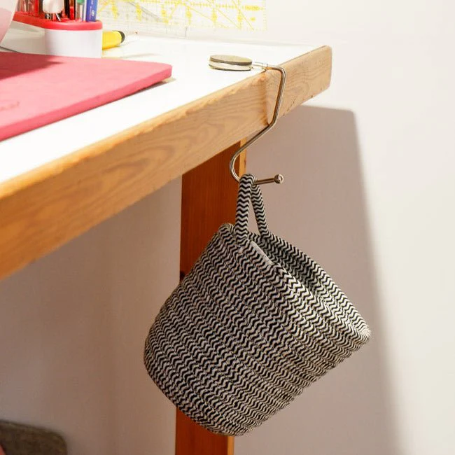 Hanging Scrap Bin With Magnetic Pin Holder - Keep your sewing space tidy! - Image 3