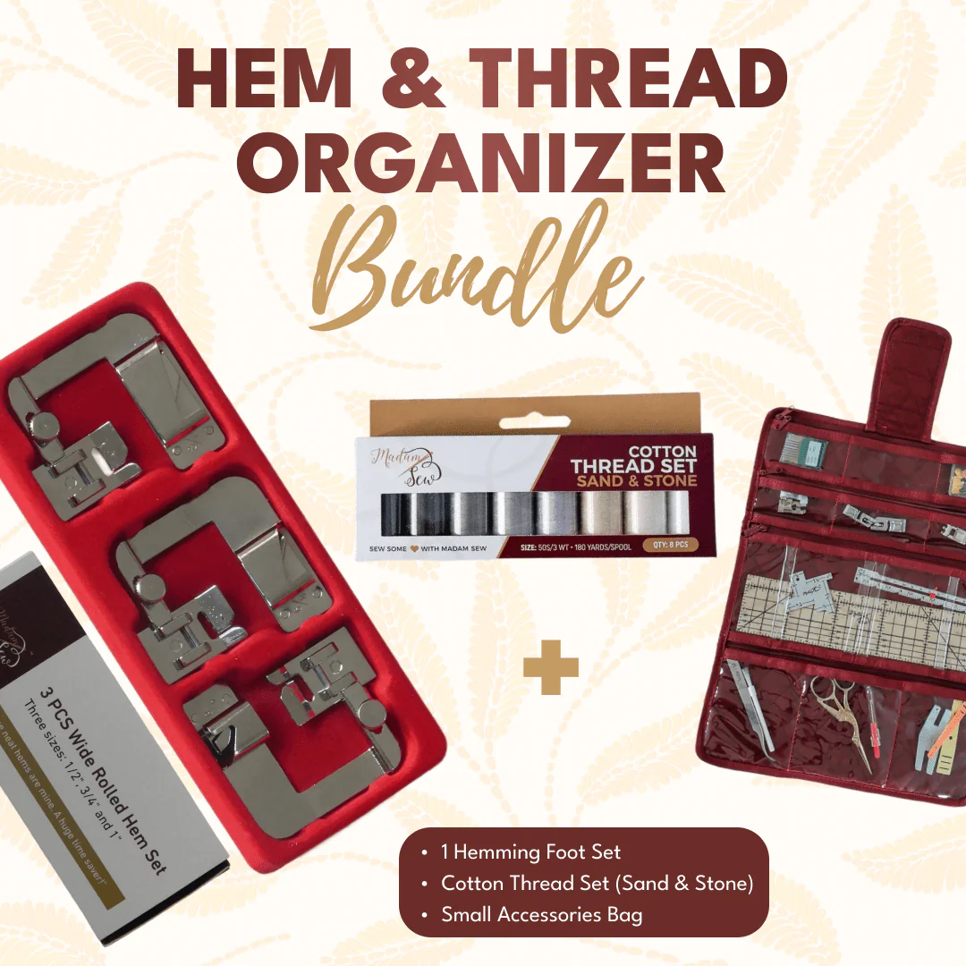 Hem & Thread Organizer Set - Sand & Stone