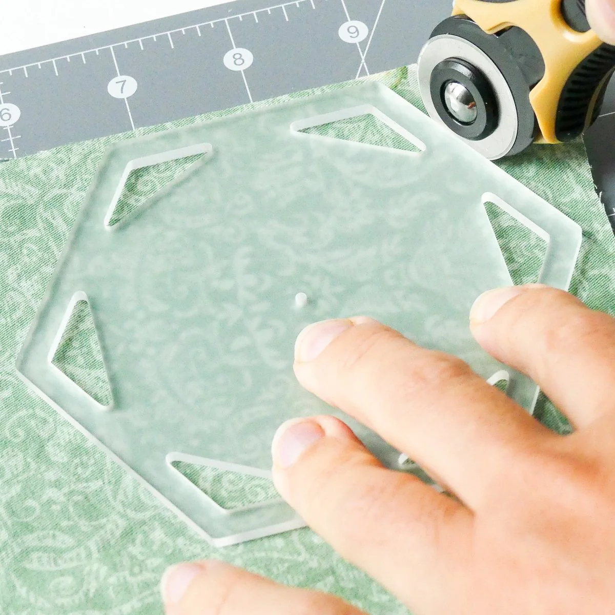 Hexagon Patchwork Template Sets - Two Set Choices Available - Image 6