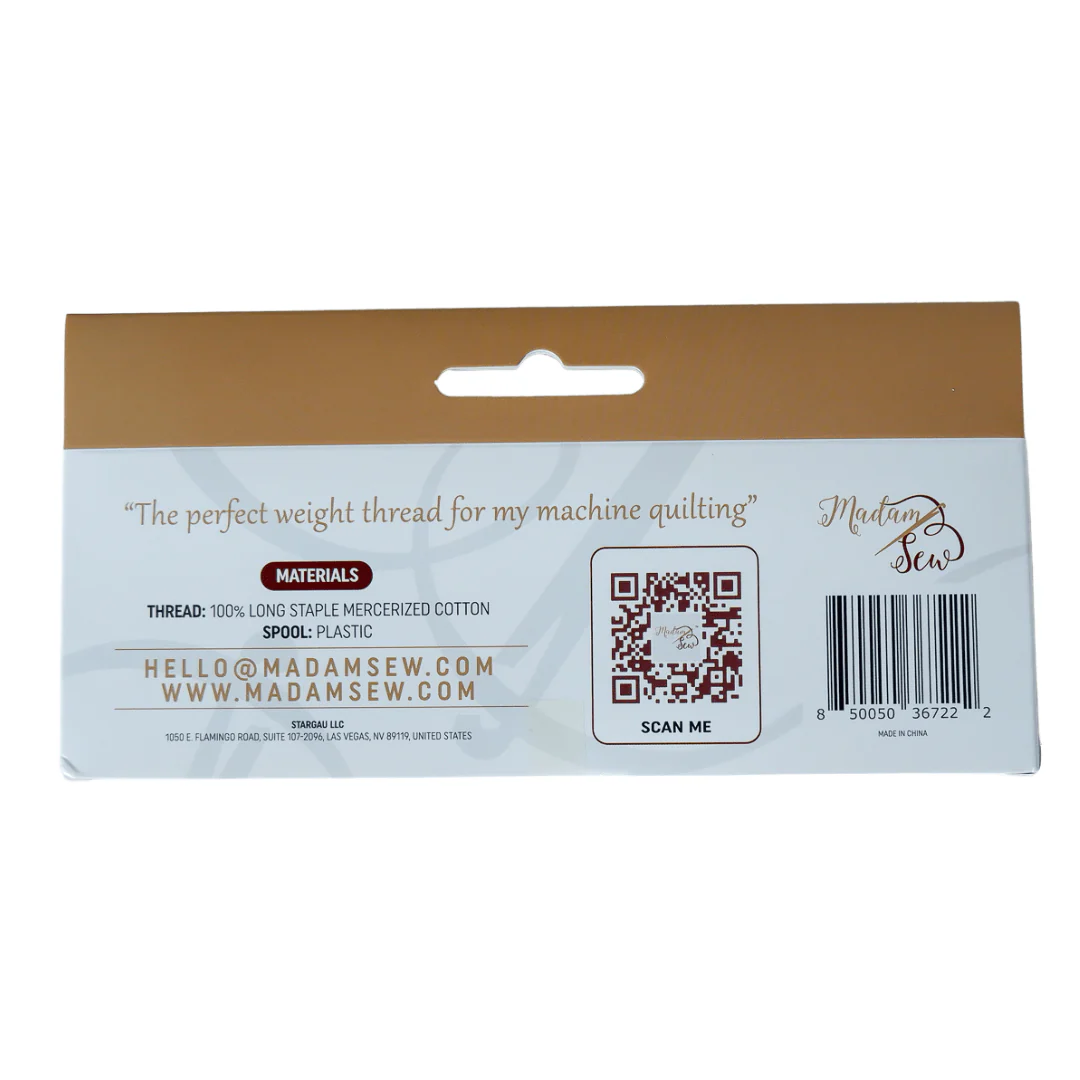Holiday Must Haves - Cotton Thread Set - For Quilting and Sewing! - 8 Spools, 180 Yards Each - Image 8