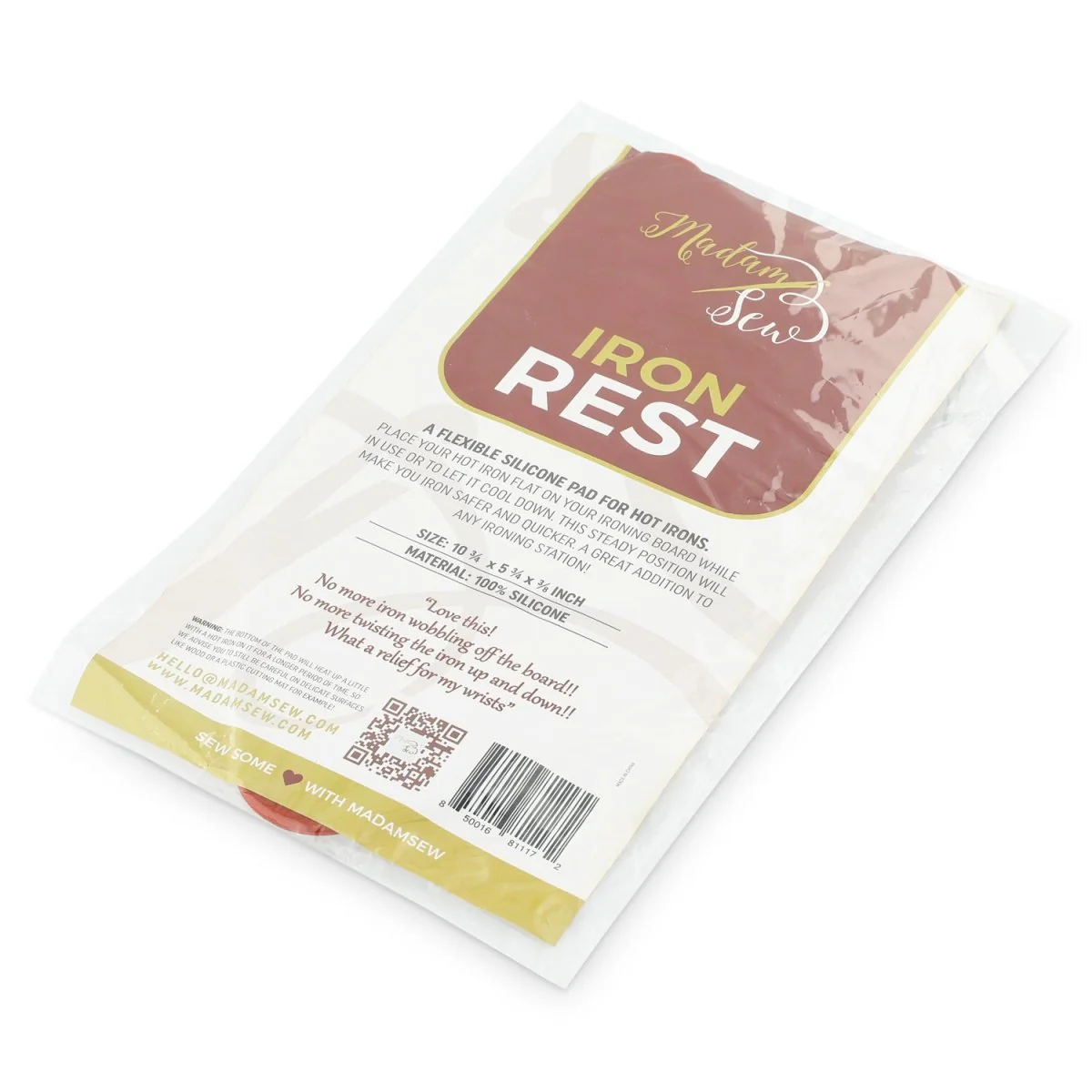 Iron Rest - A Flexible Silicone Pad for Hot Irons - Image 3