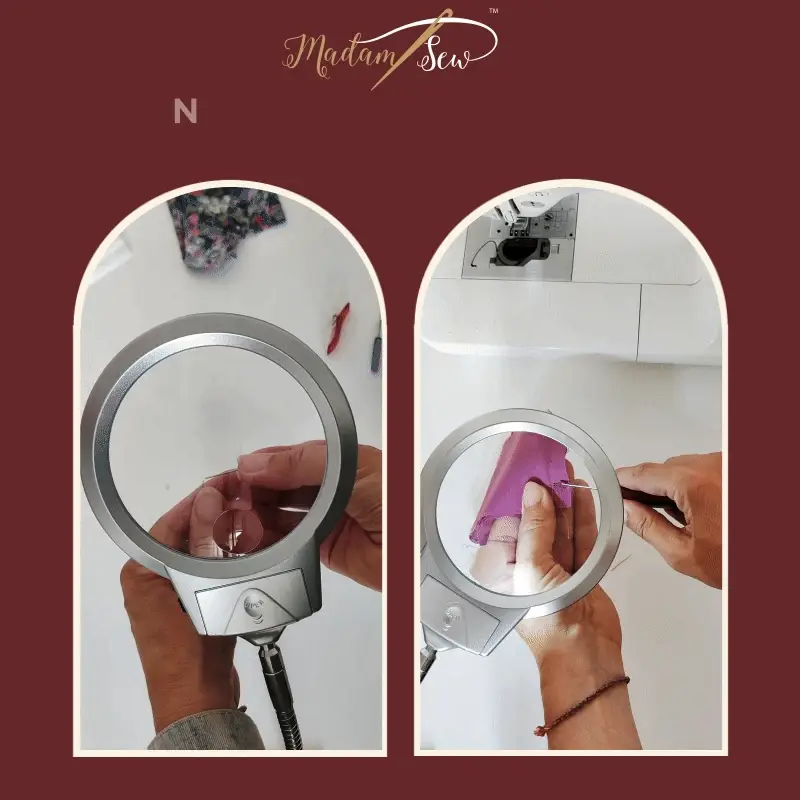 LED Light-Up Magnifier with 1-inch Table Clamp - Image 8