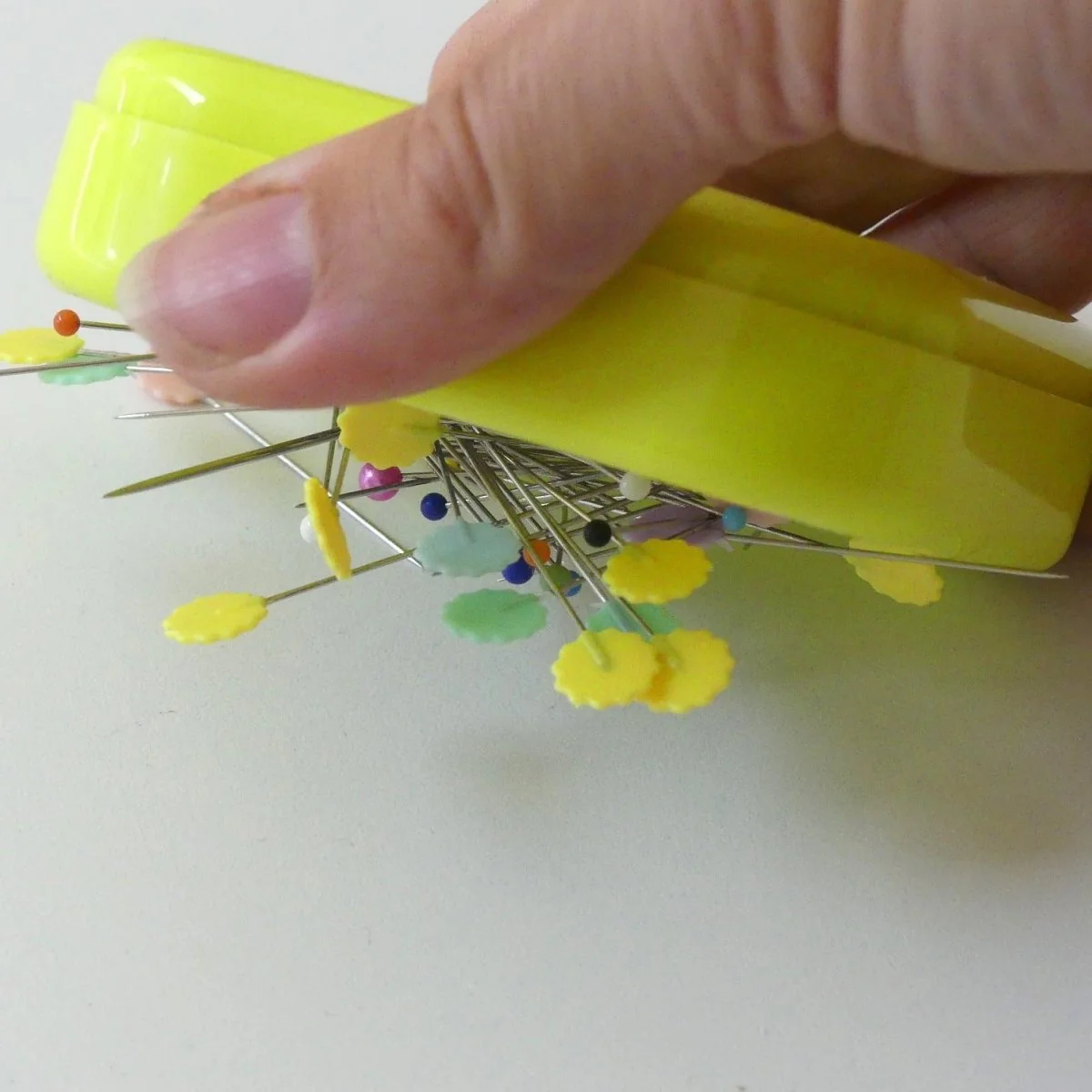 Magnetic Pin Cushion - Available in Two Colors: Lime Green or Purple…You Choose! - Image 3