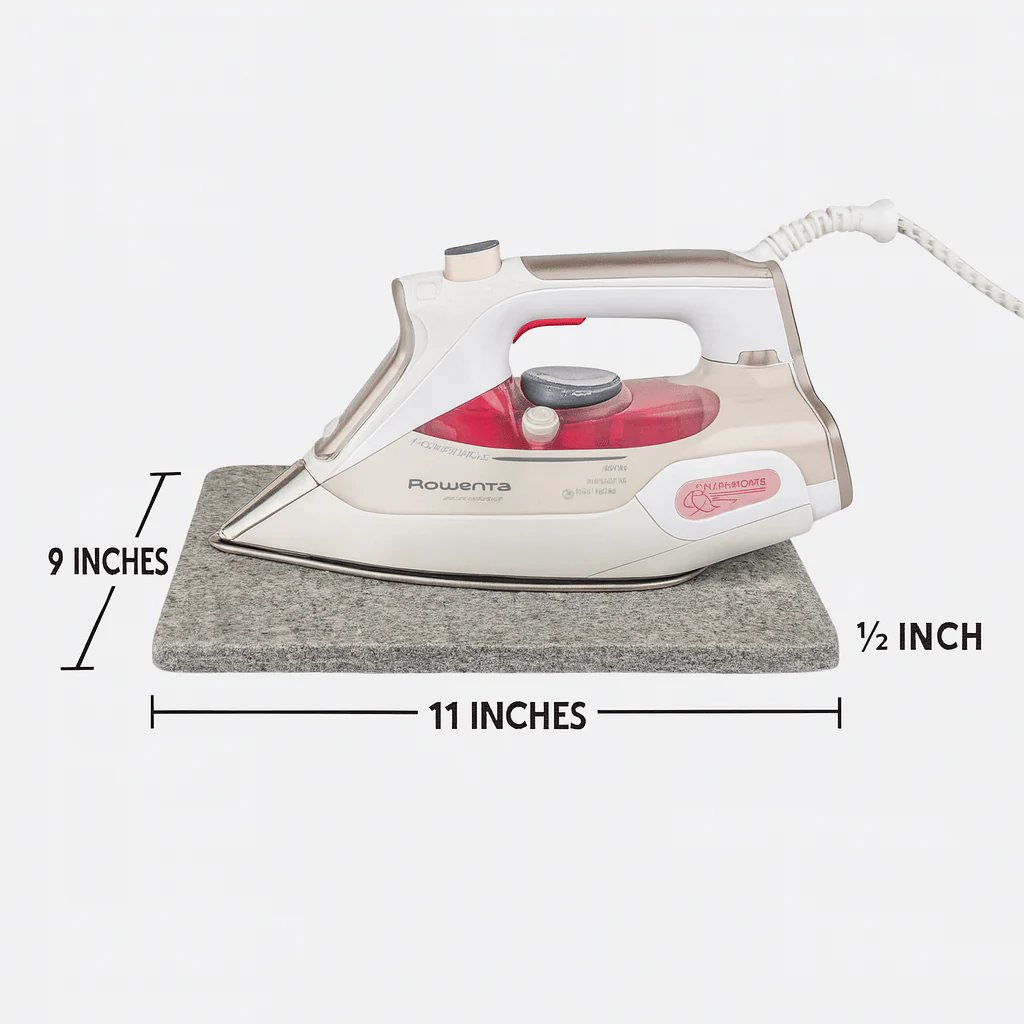 Mini Desk Top Wool Pressing Mat - 9" x 11" - Image 3