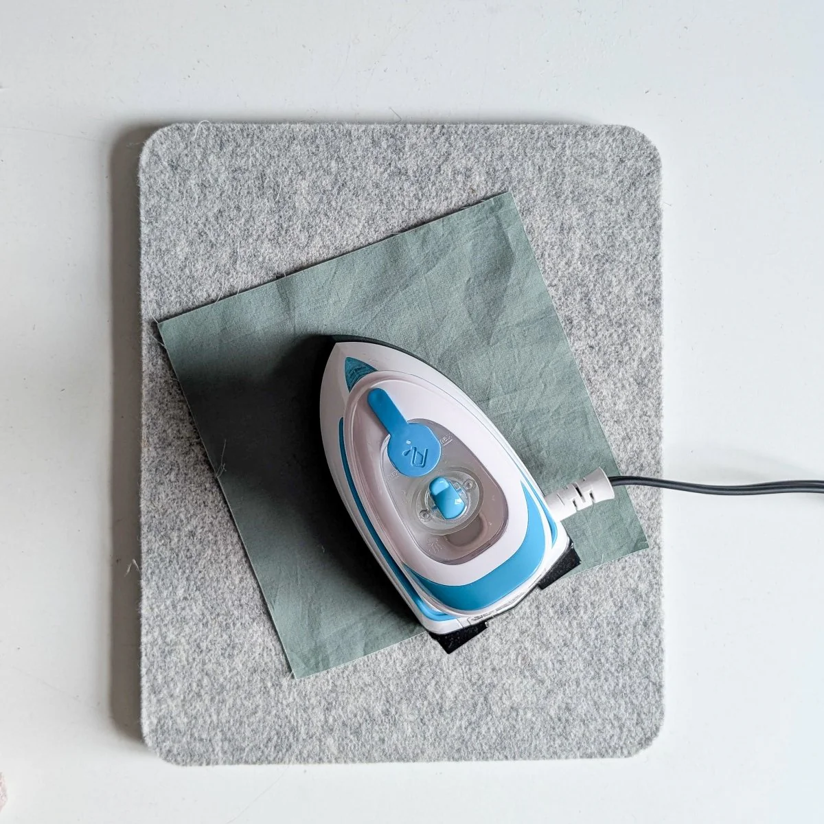 Mini Desk Top Wool Pressing Mat - 9" x 11" - Image 4