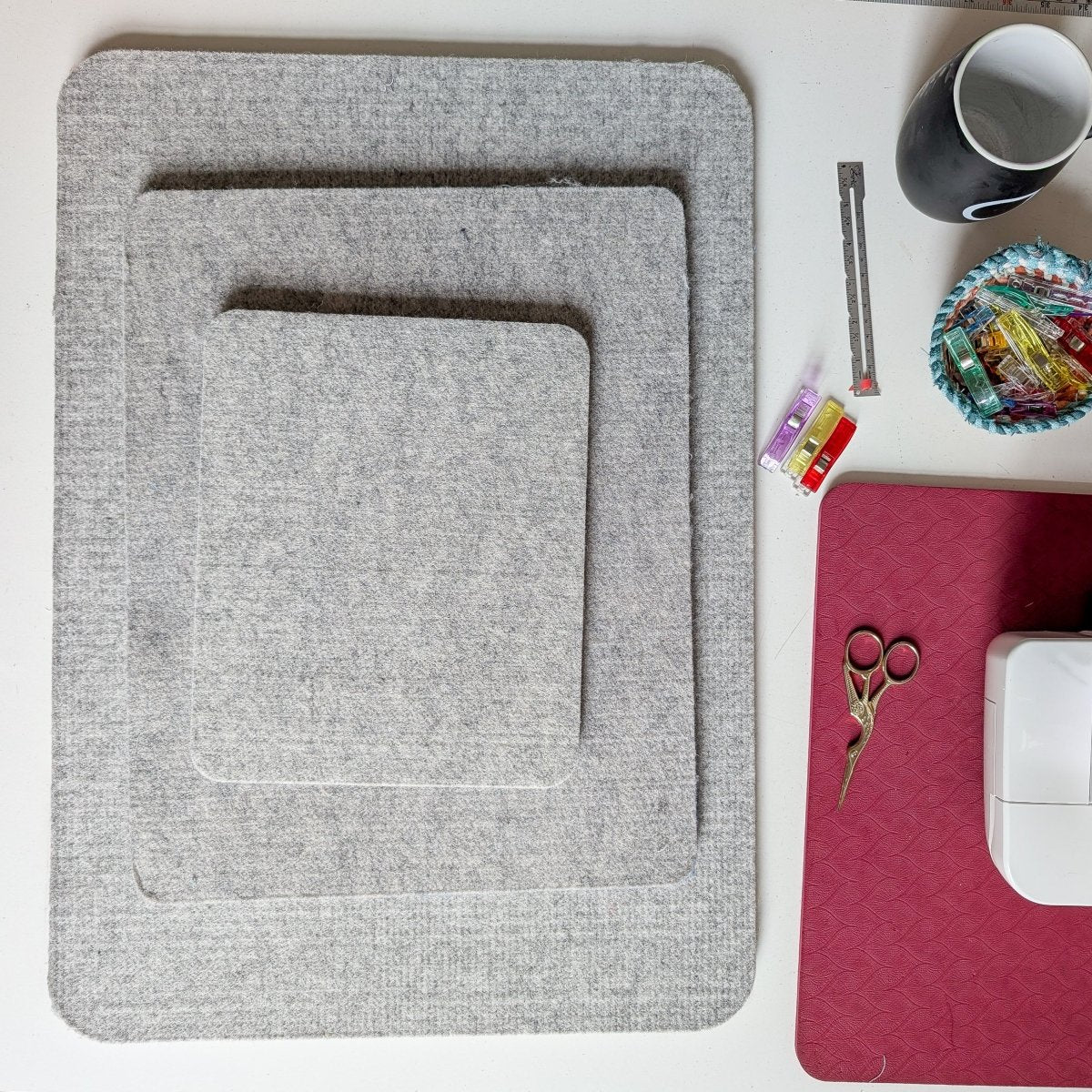 Mini Desk Top Wool Pressing Mat - 9" x 11" - Image 5