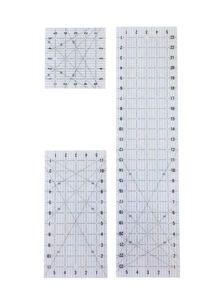 Non-Slip Quilting Ruler 6 x 12 inch - Image 3