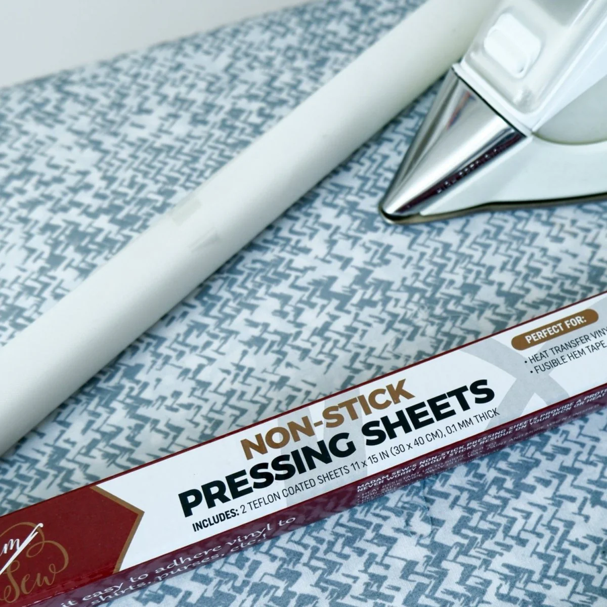 Non-Stick Pressing Sheets 2 pcs - Protect your Iron & Fabrics - Image 5