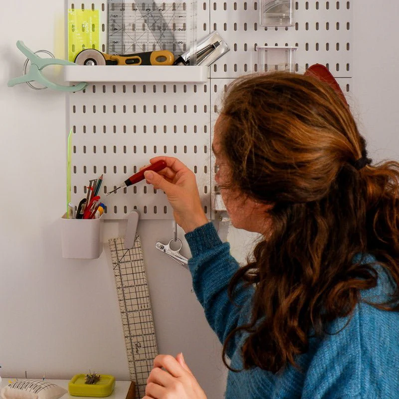 Peg Board Starter Set - For Craft Room Organizing - Image 3