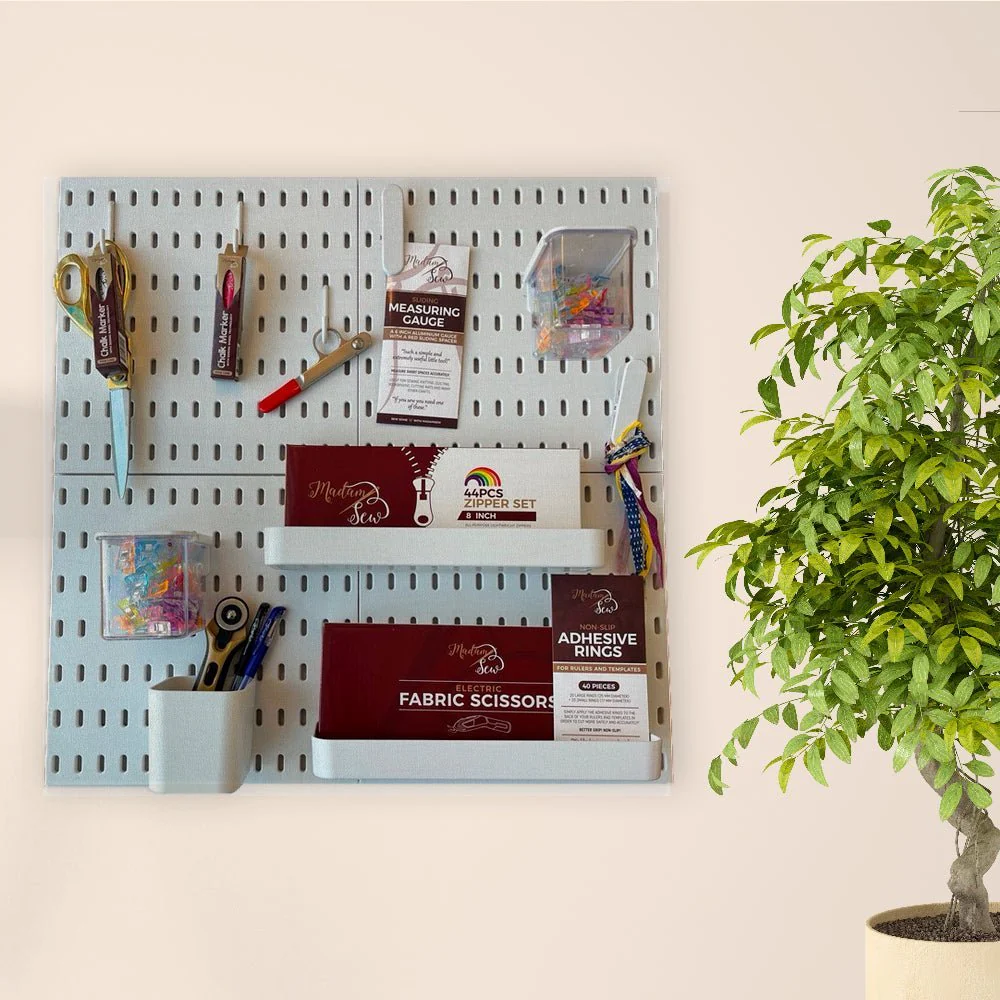Peg Board Starter Set - For Craft Room Organizing - Image 4