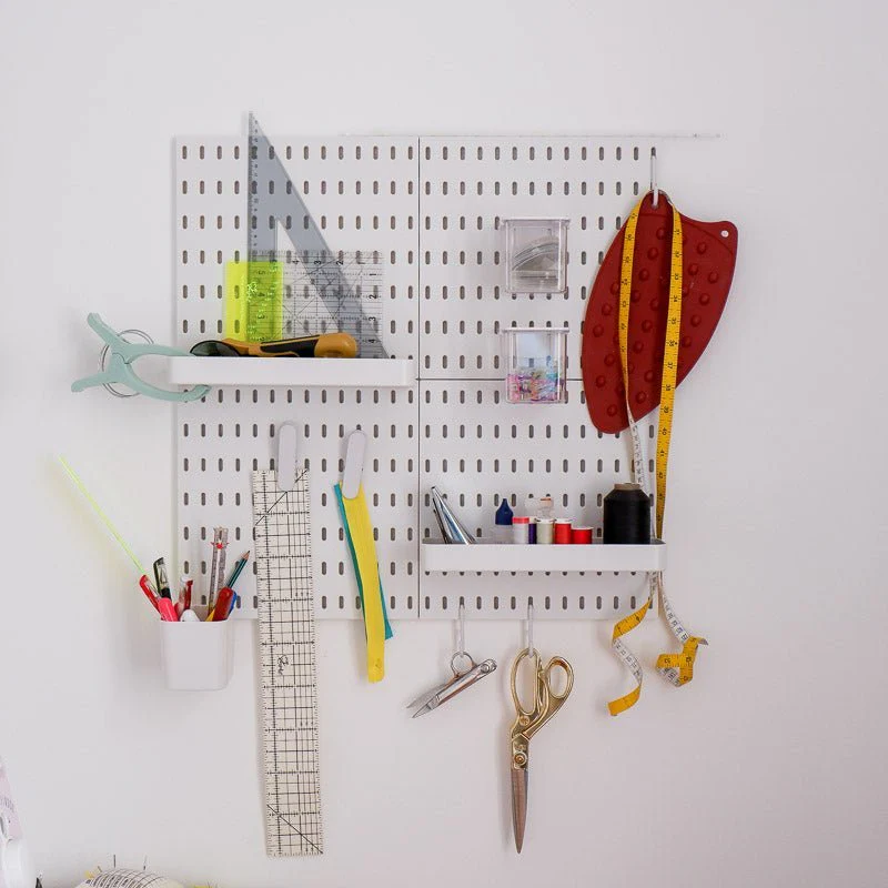 Peg Board Starter Set - For Craft Room Organizing - Image 9