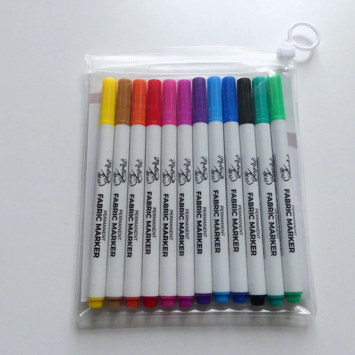 Permanent Fabric Markers - 12 colors in 1 set - Image 6