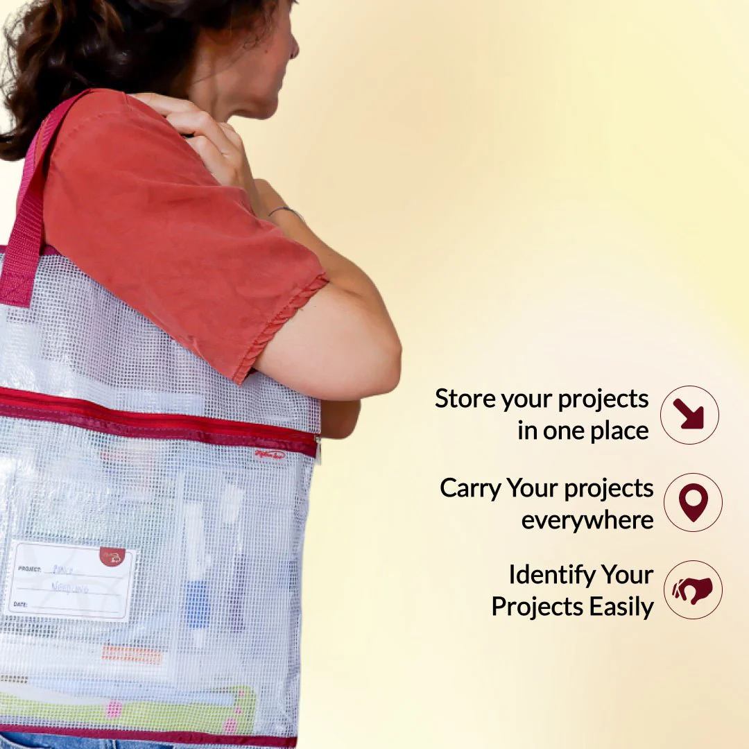 Project Bag - Store Everything for Your Project in One Place - Four colors to choose from! - Image 8