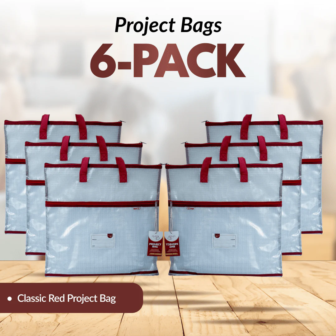 Project Bags - 6 Pack - All-in-Red