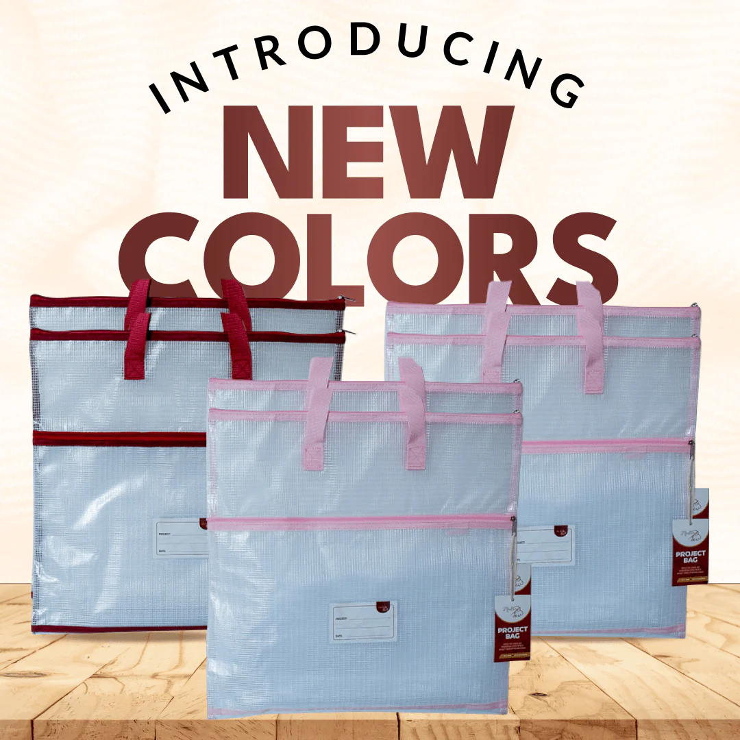 Project Bags - 6 Pack - Four Light Pink - Image 3