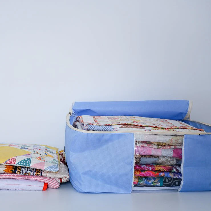 Quilt Storage Bag - Large Size - 23½”L  x 20”W x 11”H - Image 10