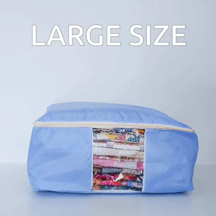 Quilt Storage Bag - Large Size - 23½”L  x 20”W x 11”H - Image 12