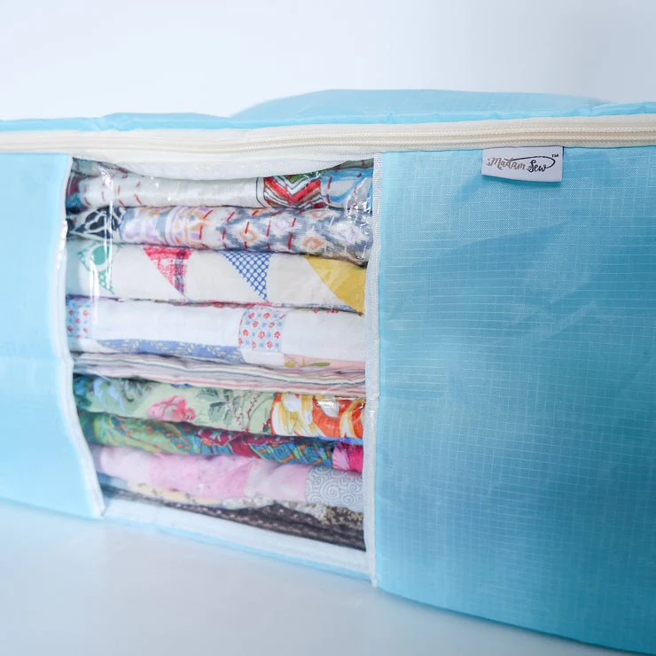 Quilt Storage Bag - Large Size - 23½”L  x 20”W x 11”H - Image 8