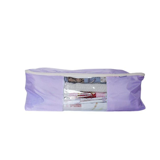 Quilt Storage Bag - Standard Size (22"L x 15"W x 8"H) - Lavender - Image 3
