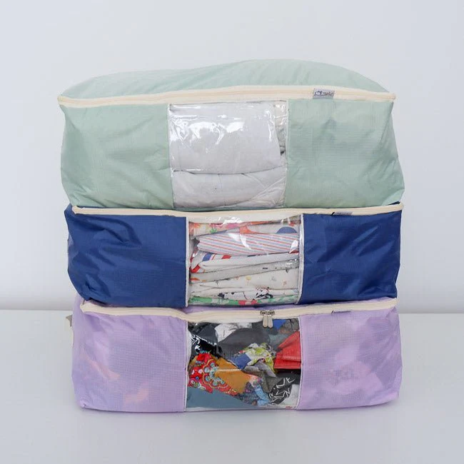 Quilt Storage Bag - Standard Size (22"L x 15"W x 8"H) - Lavender - Image 4