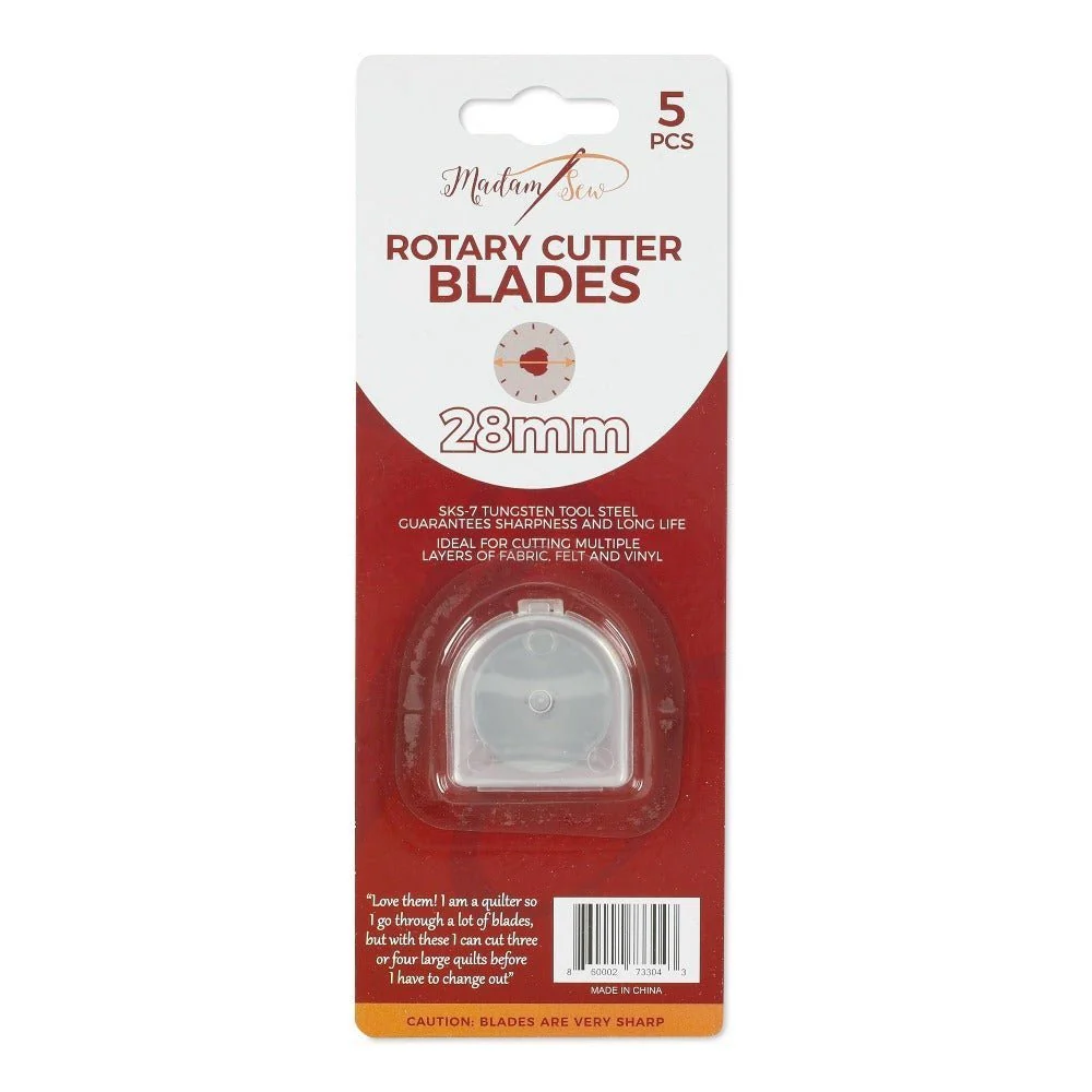 Rotary Cutter Blades 5pcs - 28mm - Image 4