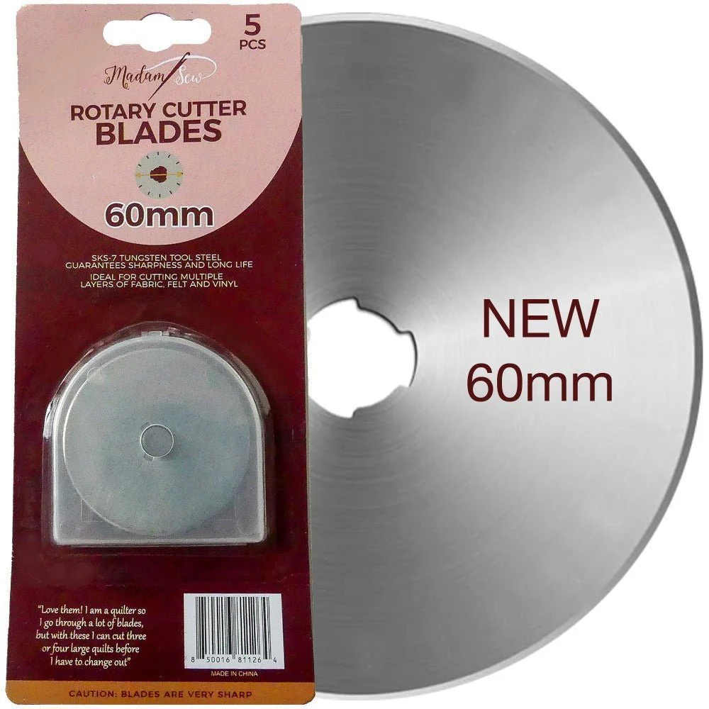 Rotary Cutter Blades 5pcs - 60mm - Image 4