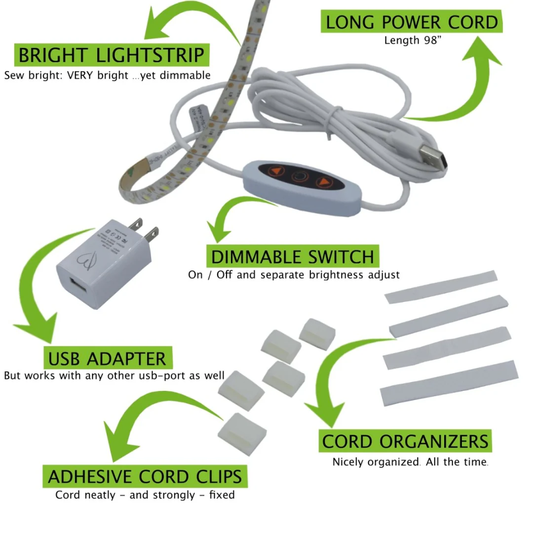 Sewing Machine Light Strip - Light Where You Need It! - Image 8