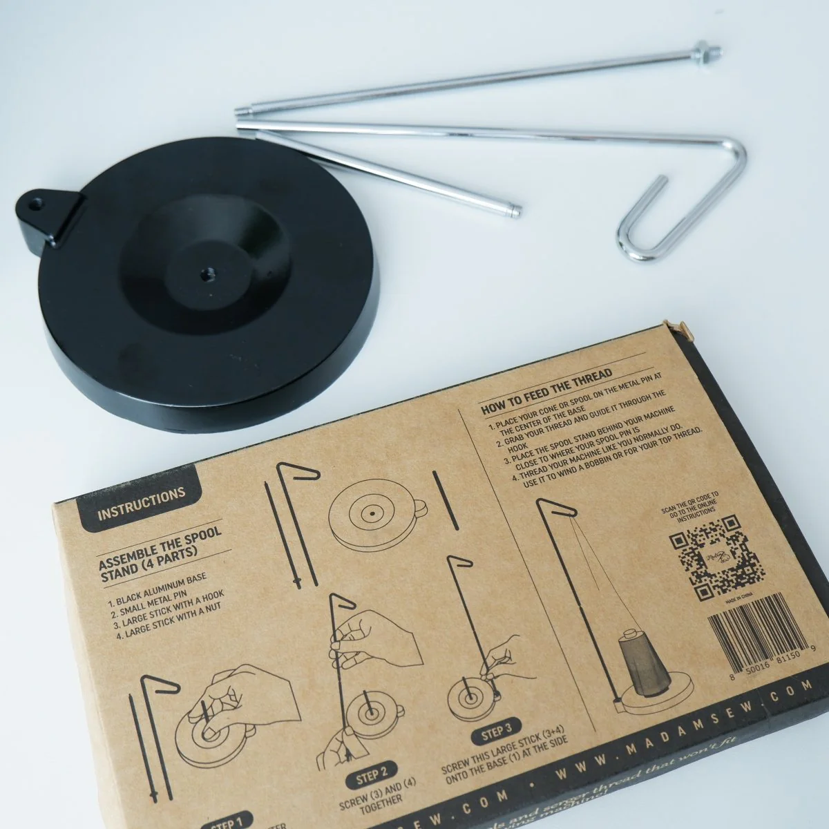 Thread Stand for Sewing Machine Cones and Spools - Image 4