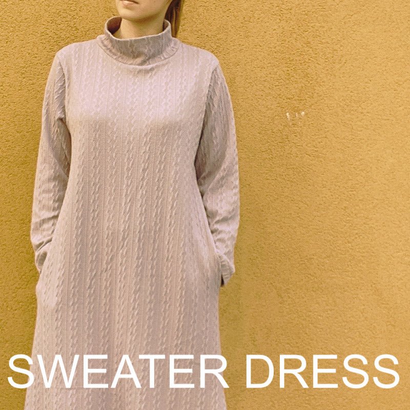 Beginner-Friendly Sweater Dress Pattern – Instant Download PDF